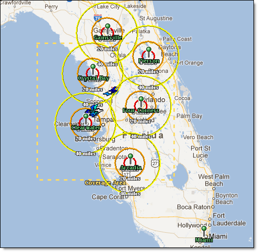 Coverage Area