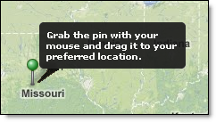 Grab location