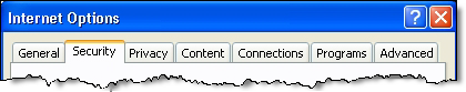 Security Tab