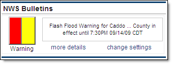 NWS Bulletins Monitor