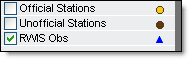 RWIS Obs layer